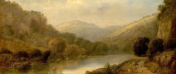 Türme von Dovedale, Derbyshire, 1843